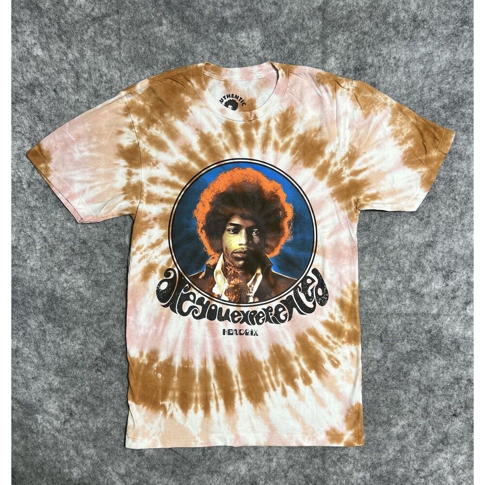 Jimmy Hendrix T-Shirt Women’s S Multi Tie Dye 100% Cotton Authentic Hendrix